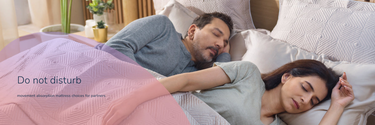 Buy No Partner Disturbance Mattress Online at Best Price | Sleepwell