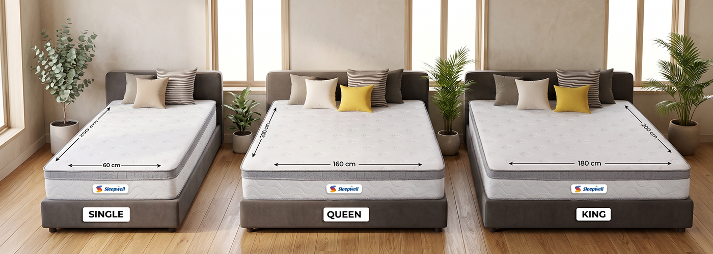 standard mattress sizes uae