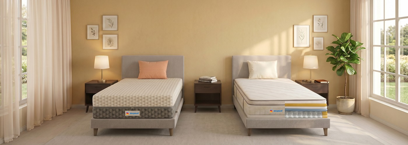 Memory Foam vs Spring Mattress: Which One Should You Choose?