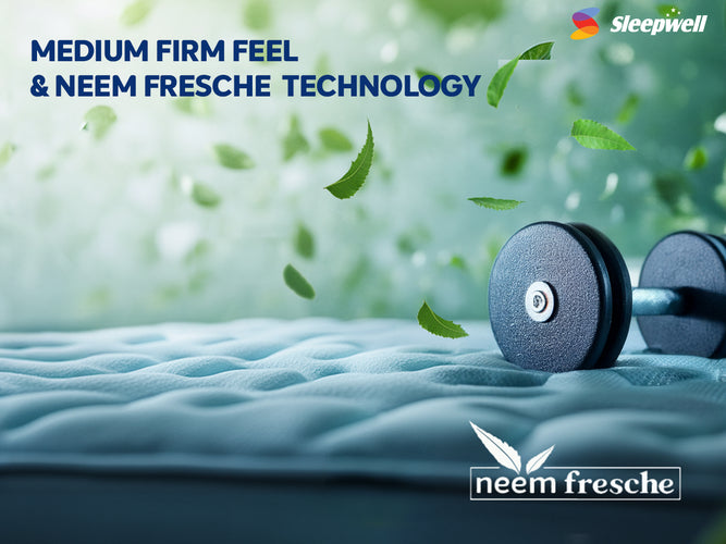 Utsav 2.0 mattress with Neem fresche technology