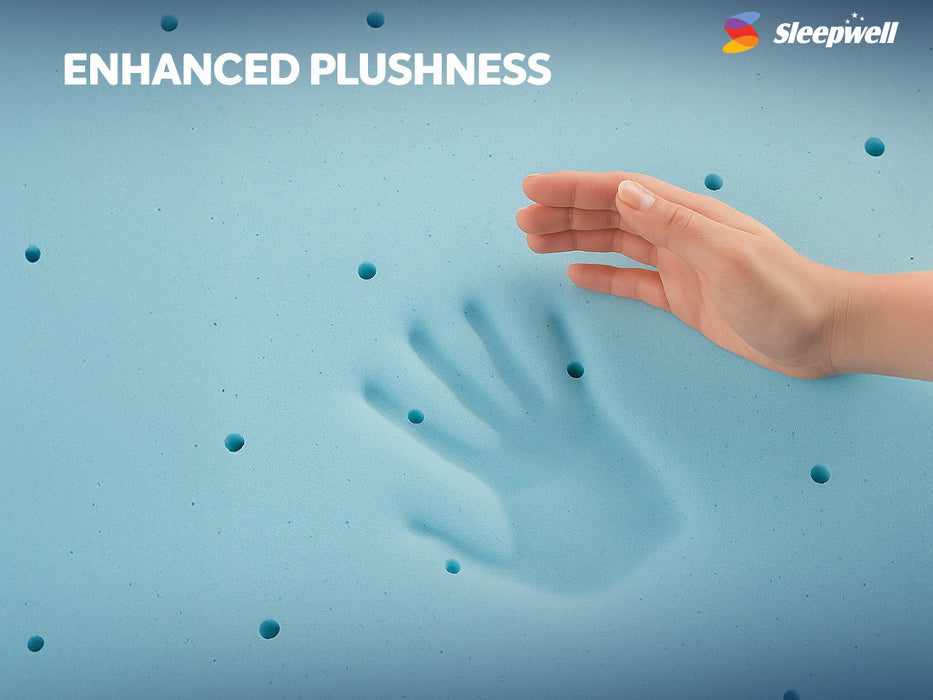 Slepwell Foam Mattress which enhanced plushness